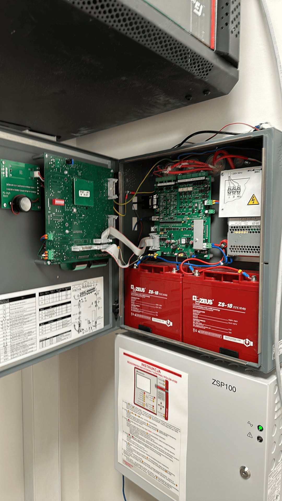 Realizacja projektu: Wykonanie i uruchomienie instalacji systemu PPOŻ 